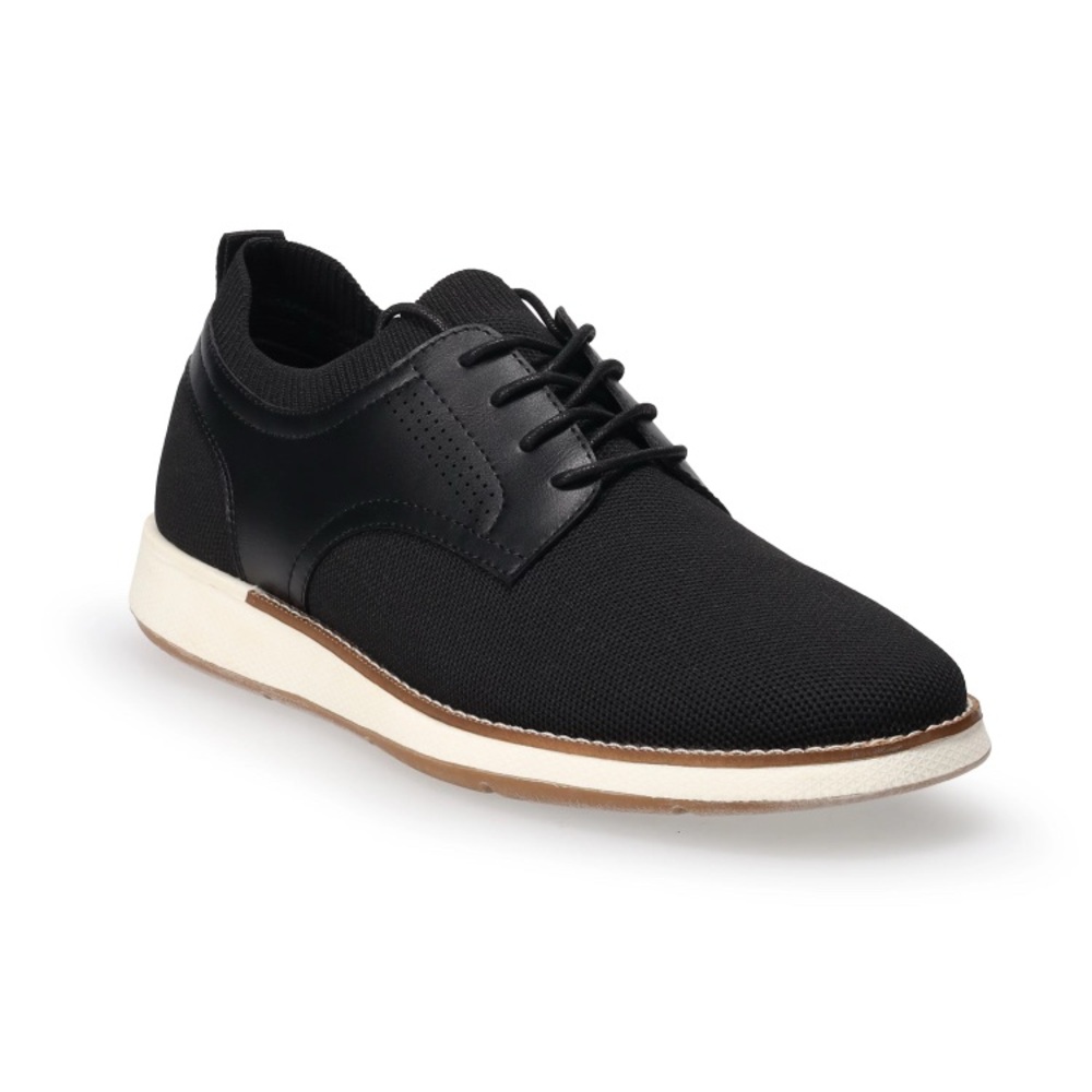 Sonoma Goods For Life Men's Jaiden2 Knit Shoes Black Size 8 New With Box